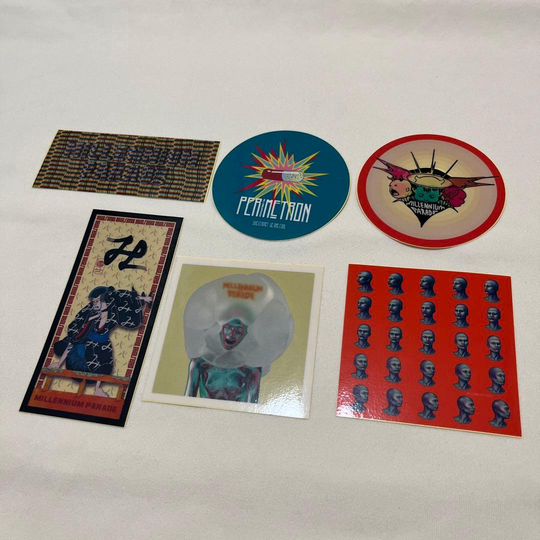 Millennium Parade ステッカー6枚セット Millennium Parade ステッカー6枚セット Millennium Parade ステッカー