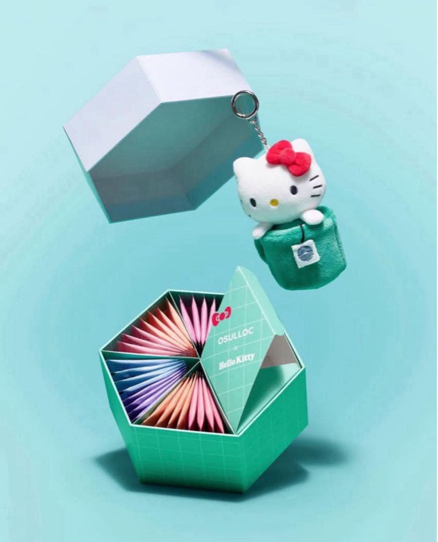韓国オソルロク ハローキティ ティータイムエディション キティキーリング
