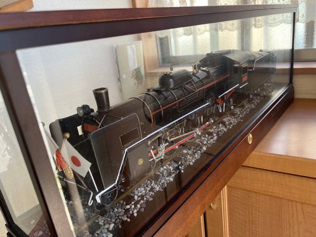 C571型蒸気機関車 模型