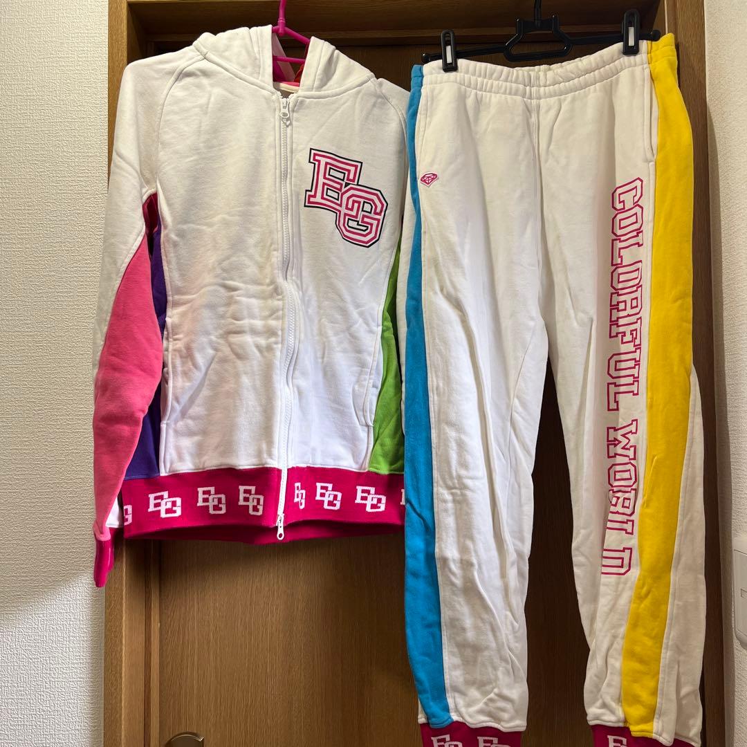 E-girls COLORFULWORLD ジャージ Sサイズ E-girls COLORFULWORLD ジャージ Sサイズ E-girls COLORFUL WORLD