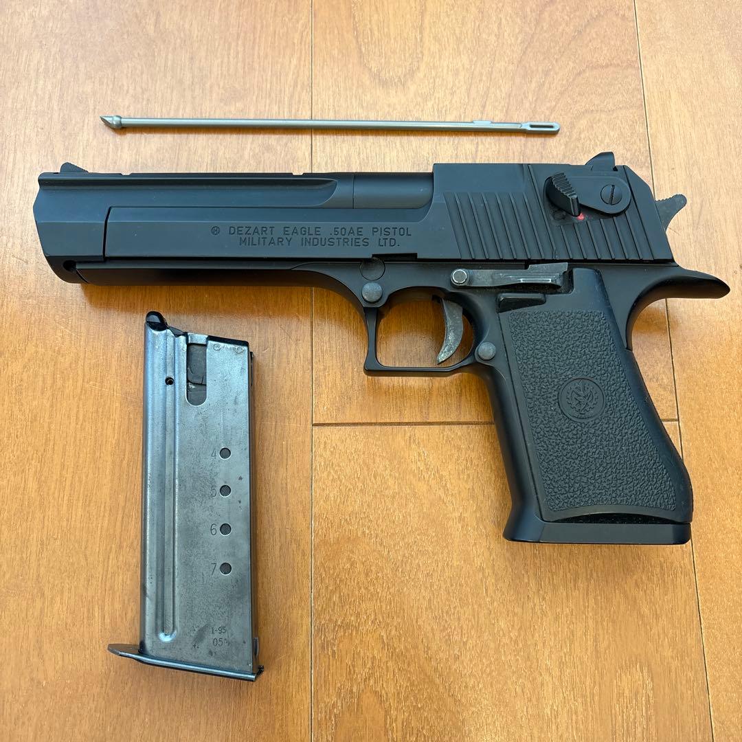 東京マルイ　デザートイーグル ガスブロ　クロームステンレス　中古