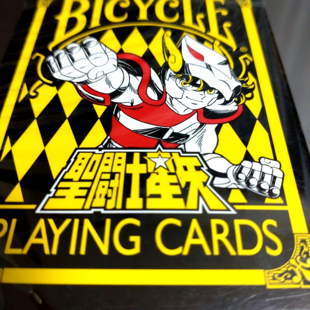 【希少廃盤】バイスクル　聖闘士星矢　トランプ