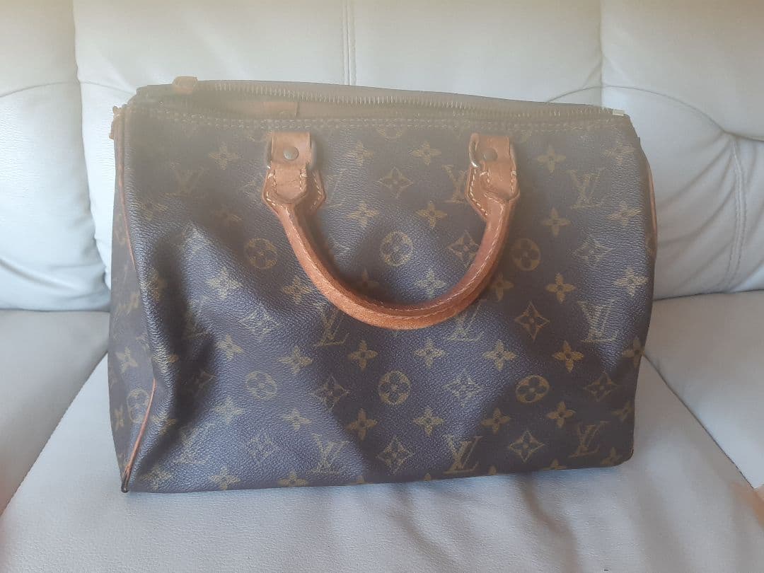 難あり　Louis Vuitton ボストンバッグ ダークブラウン　ルイヴィトン Louis Vuitton ボストンバッグ ダークブラウン