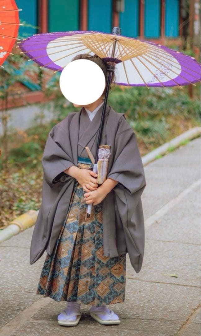 男の子　七五三　着物　5歳七五三