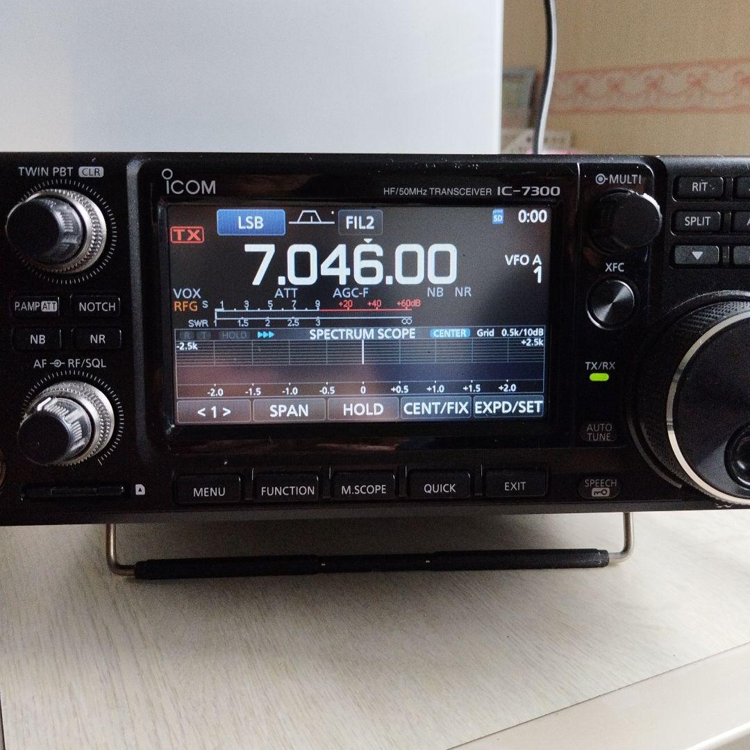 icom HF/50MHz トランシーバー IC-7300M＆マイク 分配器 - メルカリ