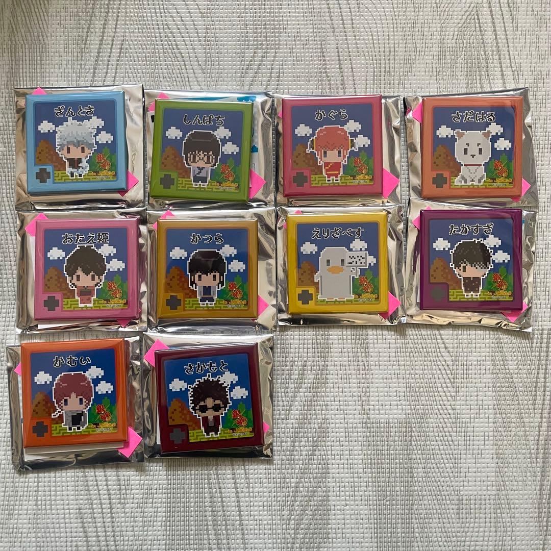 Amazon.co.jp: 銀魂 キャラポップストア スクエア缶バッジ