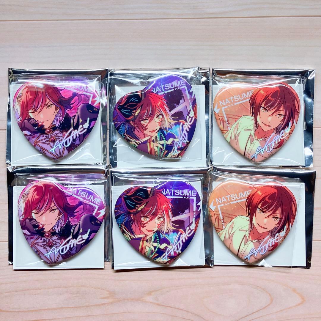 あんスタ 中国 願望 ハート缶 缶バッジ 缶バッチ 逆先夏目 Switch