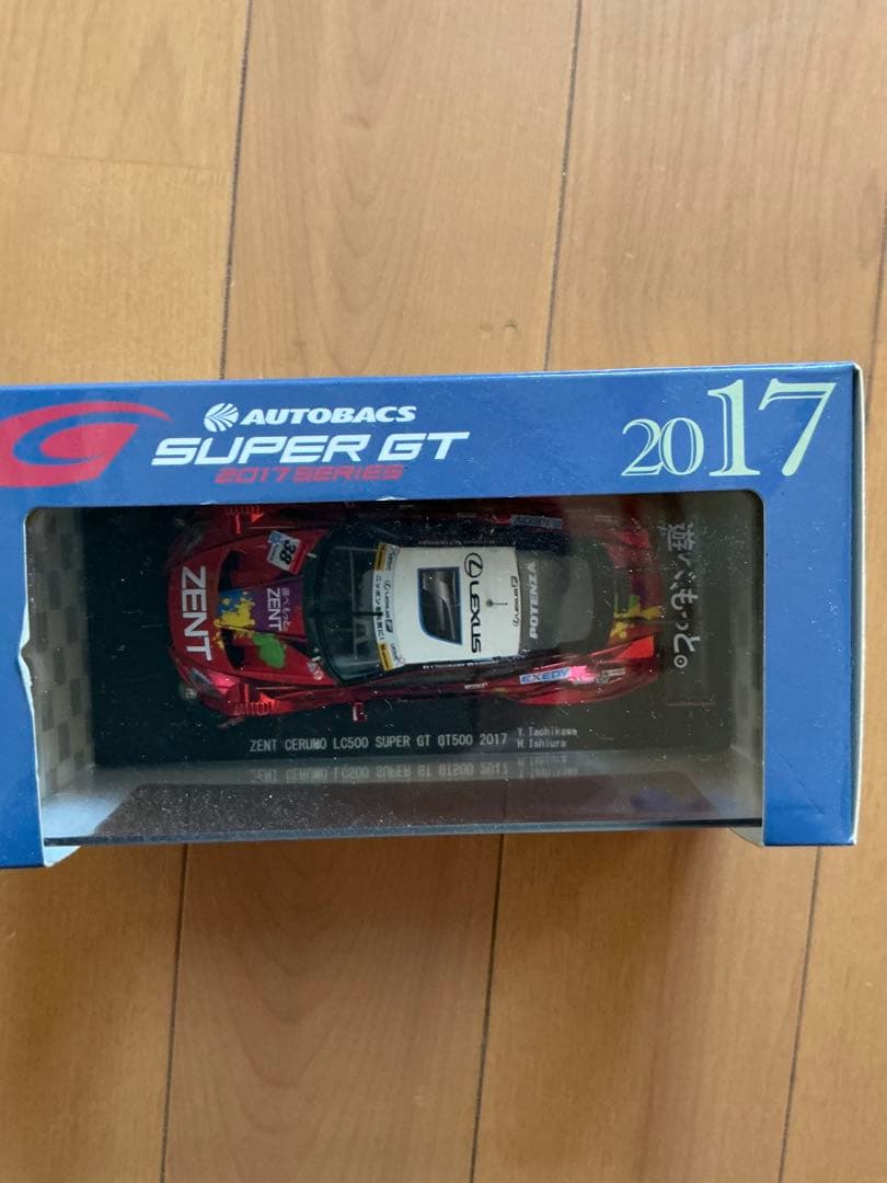 ミニカー EBBRO SUPER GT LEXUS TEAM ZENT CERUMO