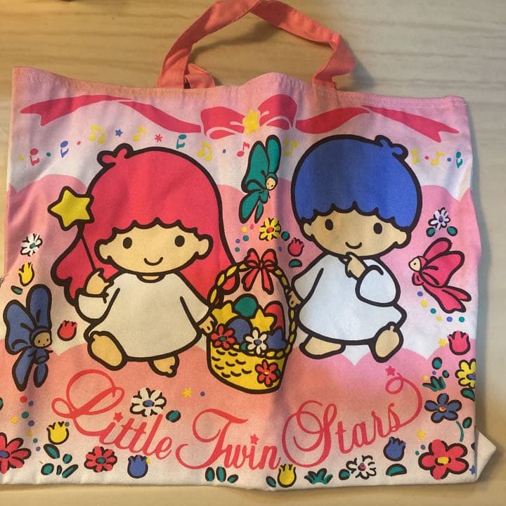 93年 レトロ サンリオ キキララ バッグ - メルカリ
