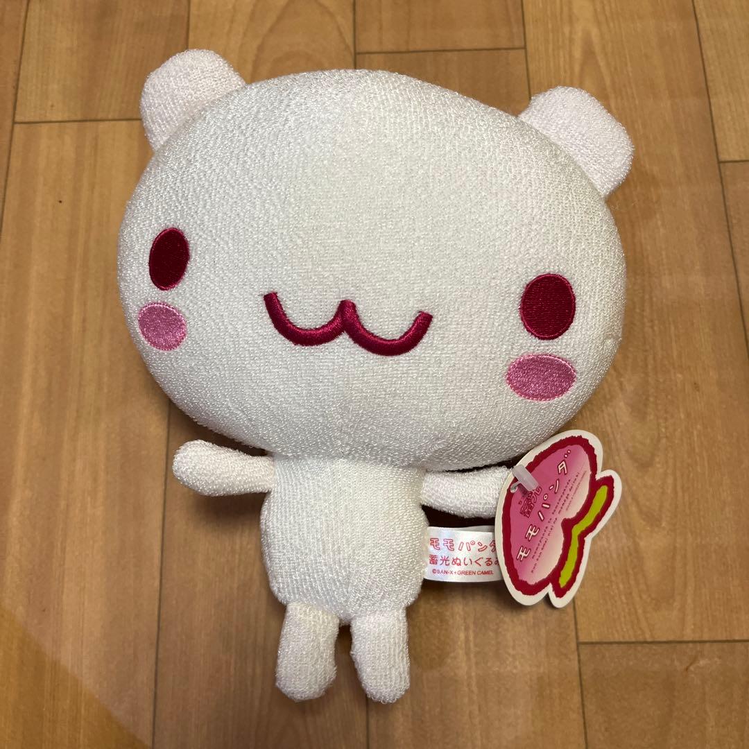 平成レトロ SAN-X サンエックス モモパンダ 畜光ぬいぐるみ レア