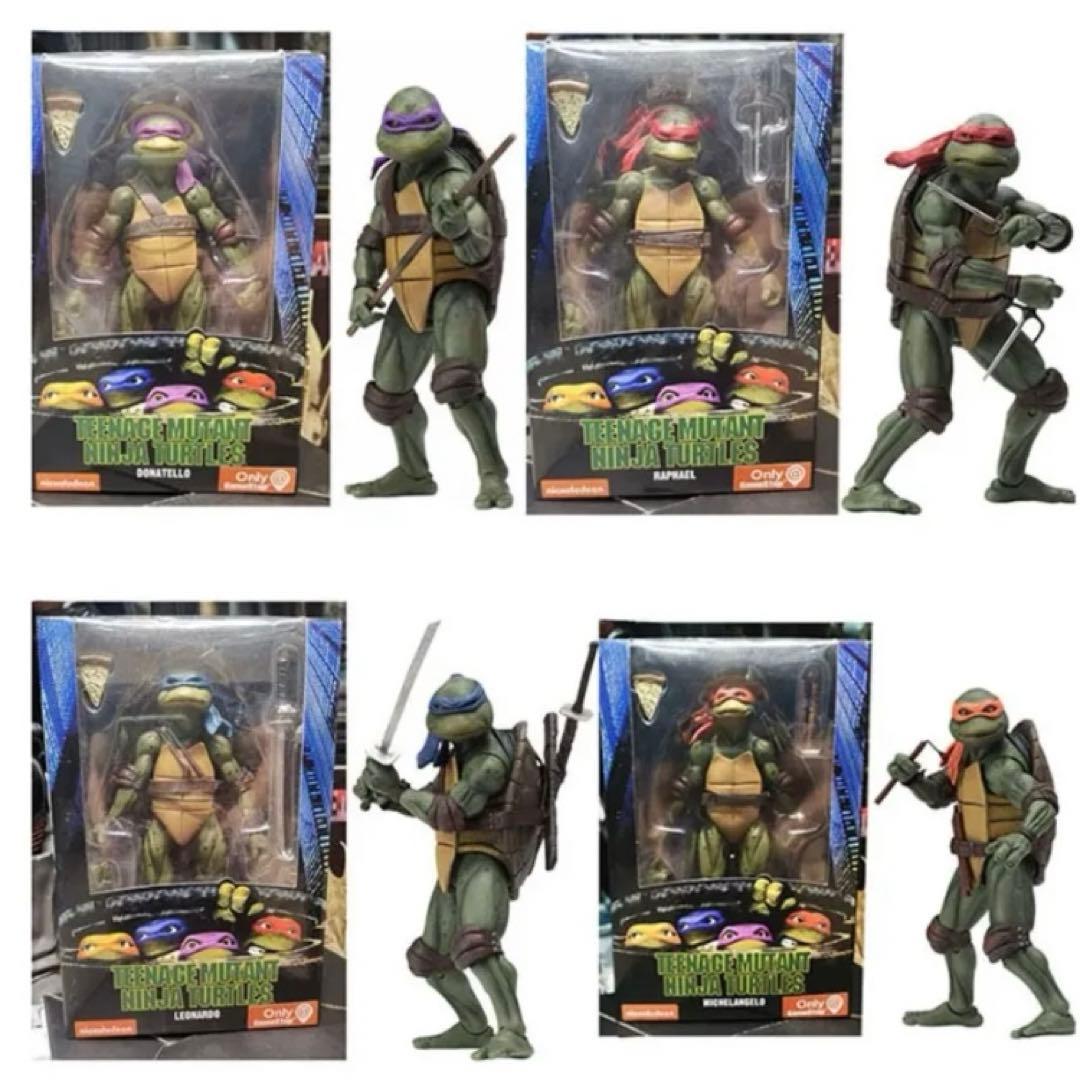 ミュータントタートルズ フィギュア 4体セット Amazon.co.jp: Teenage