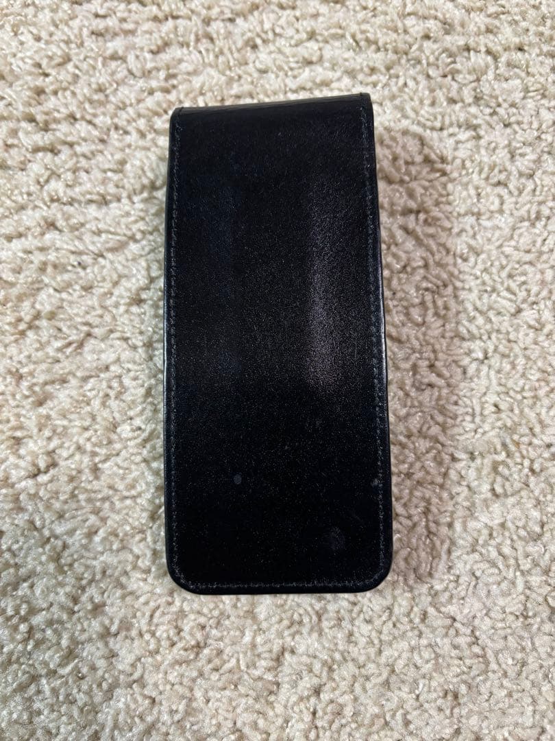 モンブランマイスターシュティックボールペン　ケース・未使用芯黒2本付　ネーム入