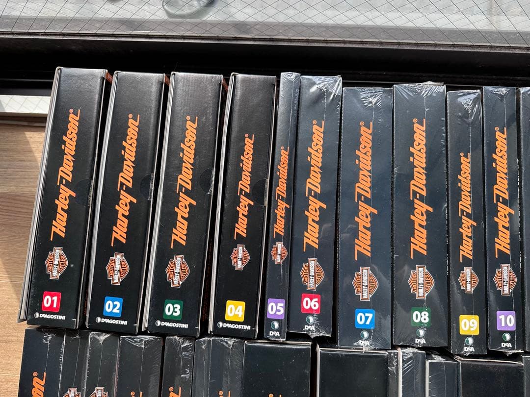 デアゴスティーニ ハーレーダビッドソン ファットボーイ 1/4 全未開封セット