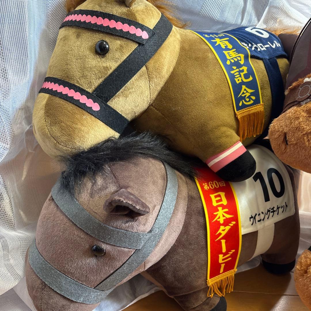 サラブレッドコレクション ふわふわBIGぬいぐるみ 4体セット