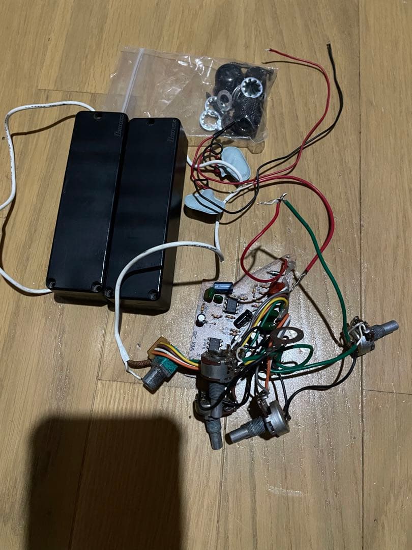 Ibanez BTB 5弦 ピックアップ アクティブサーキット プリアンプ Ibanez BTB 5弦 ピックアップ アクティブサーキット プリアンプ