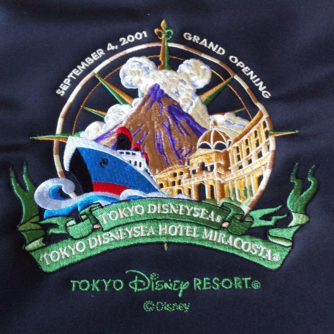 ディズニーシーオープン記念品（非売品）ミッキー刺繍リュック☆激レア