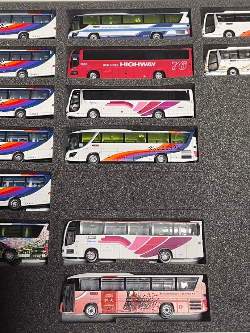 【再入札】トミーテック バスコレクション 九州の高速バス14台セット 未使用品