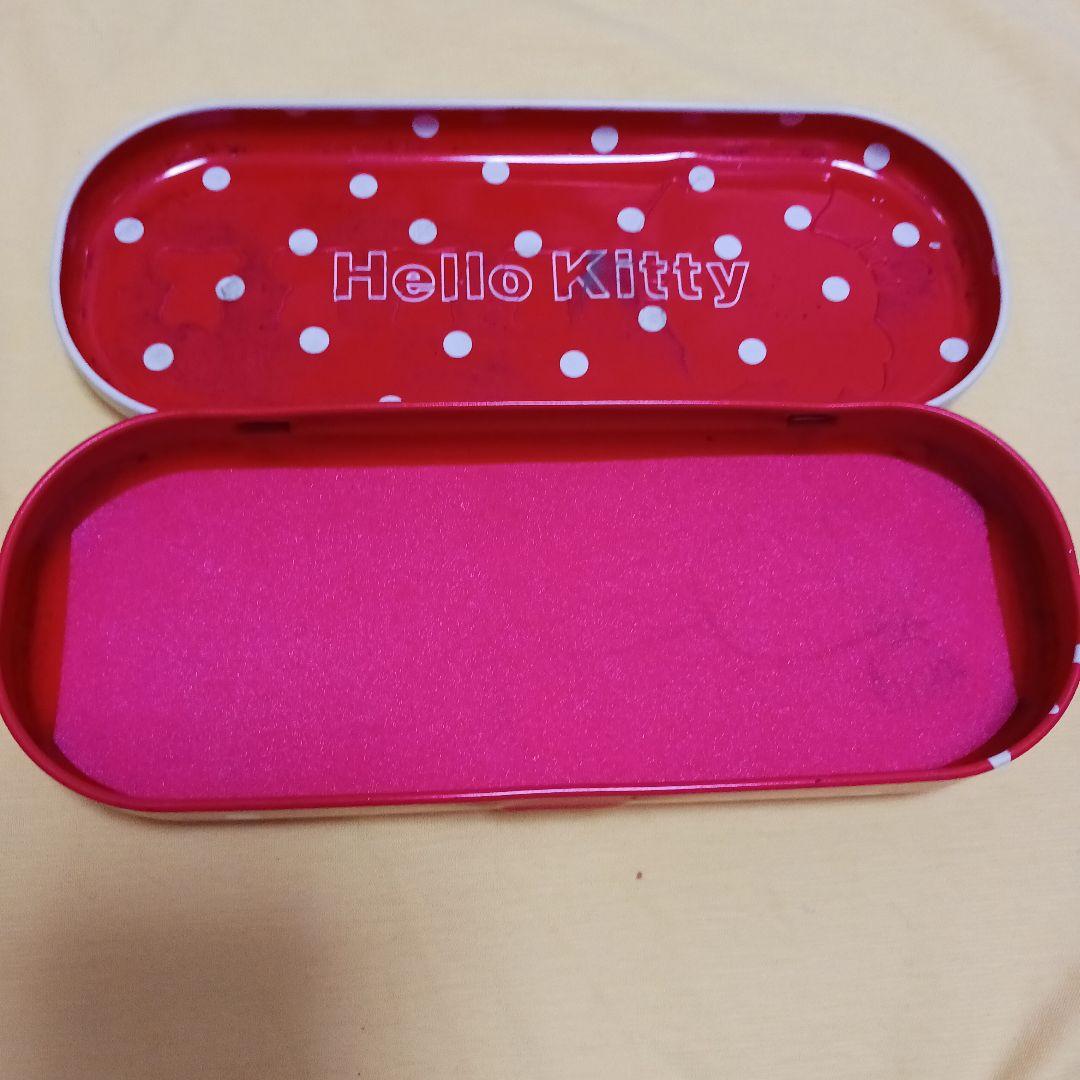 キティ ハローキティ 缶ケース 筆箱 hello kitty サンリオ レトロ 筆箱