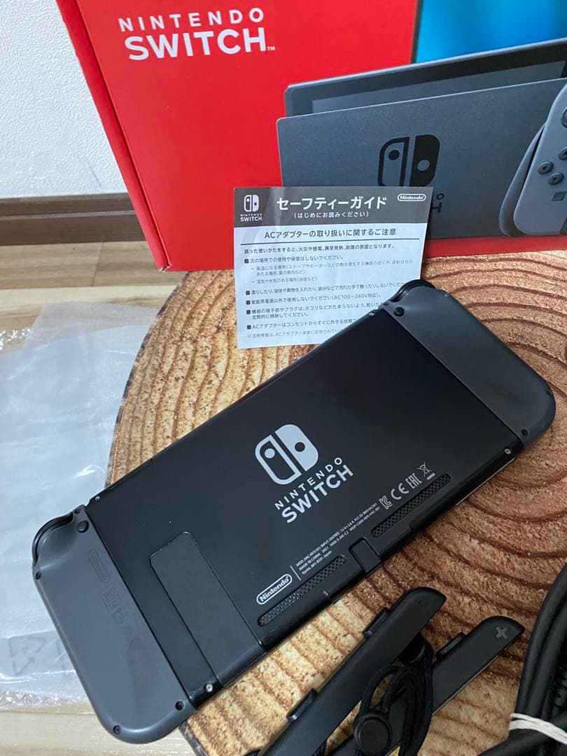 Nintendo Switch ニンテンドースイッチ本体　グレー 10
