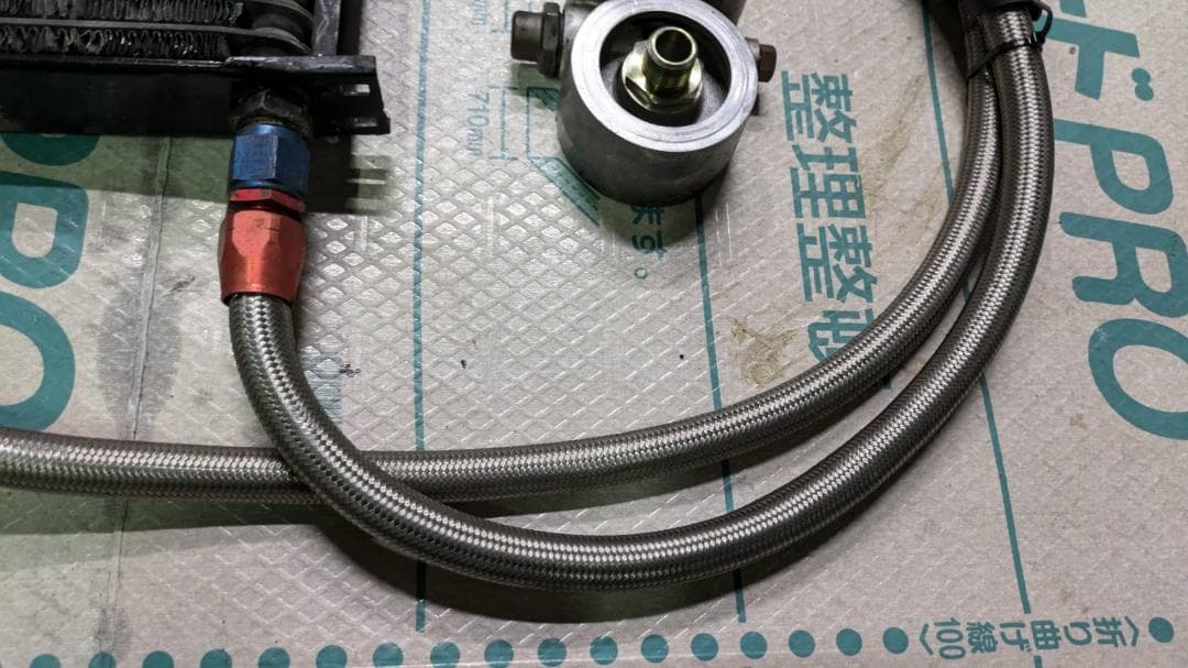 零*雨様 NB ロードスター NB8C HKSの刻印 オイルクーラー NA - メルカリ