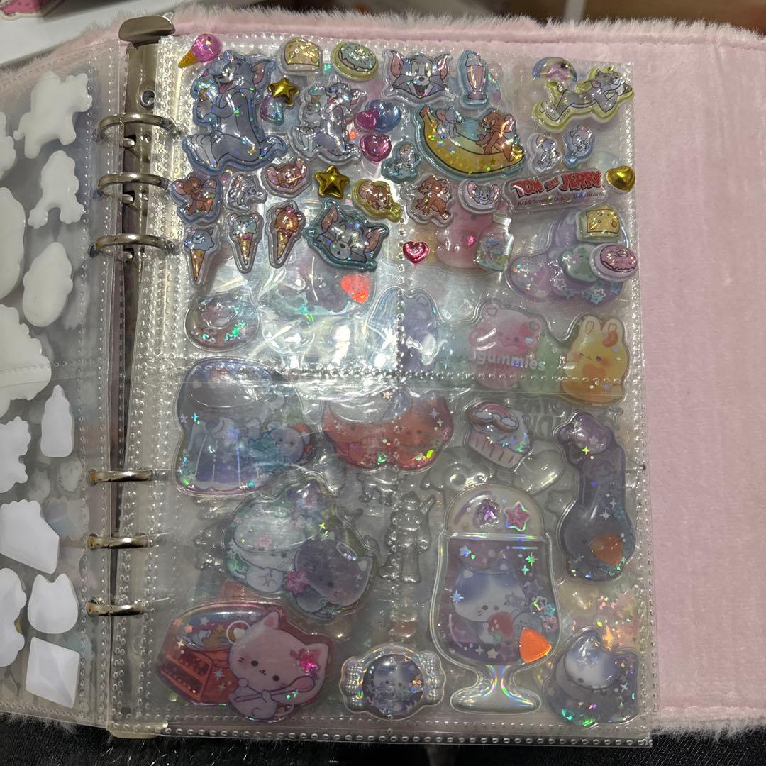 シール帳完成品　　ボンボンドロップシール