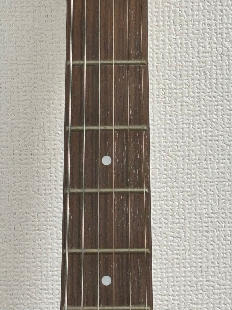 FERNANDES SG-65 エレキギター シルバー ハードケース付き