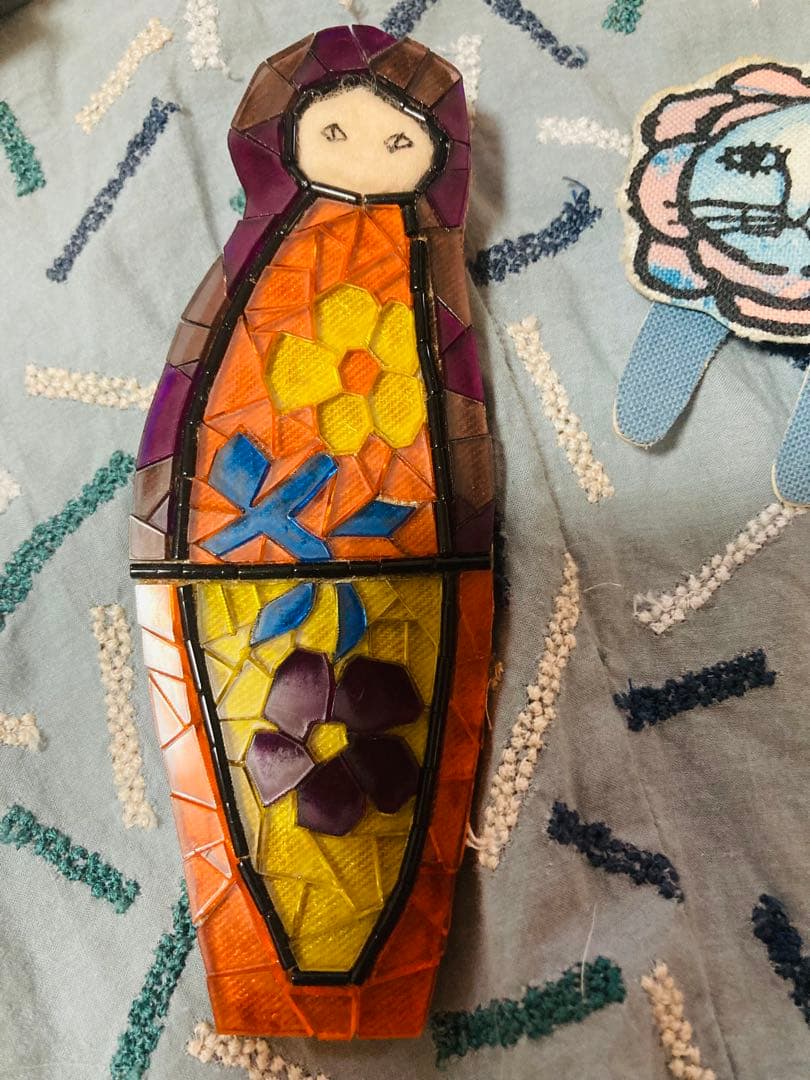 mina perhonen 希少 マトリョーシカ ブローチ大 新品 コサージュ