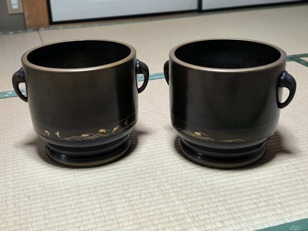 【昭和初期】金属製火鉢 2個セット 金属製火鉢 2点セット - メルカリ