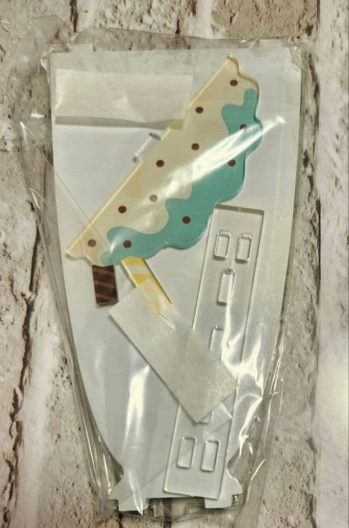 グリーン】フクヤ ミルクシェイクアクリルフレーム ハッピーバッグ