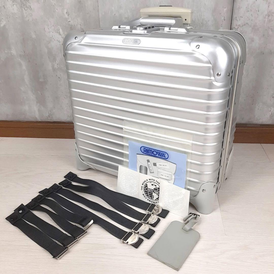 ◎希少◎美品☆RIMOWAリモワ☆トパーズ☆機内持ち込み2輪TSAロック