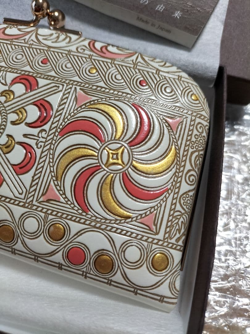 文庫屋「大関」　文庫革　がま口財布