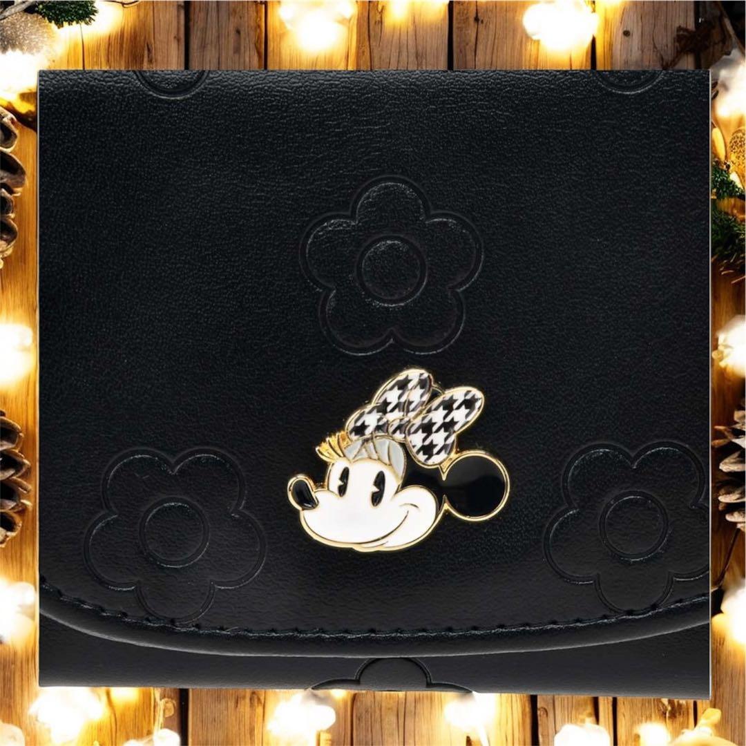 ディズニー×マリークワント♡三つ折り財布＆ファスナー付きパスケース
