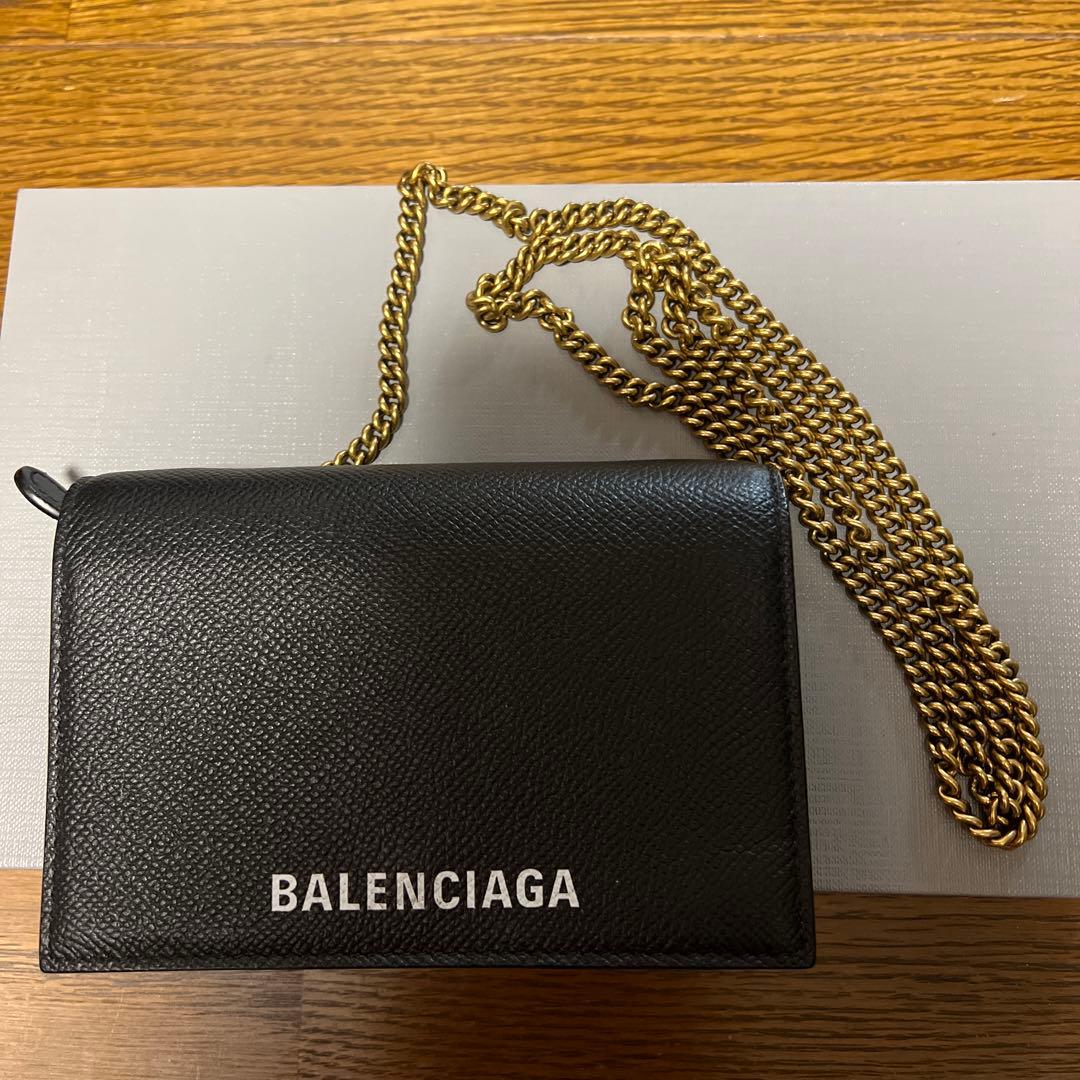 専用 バレンシアガ チェーンウォレット - メルカリ