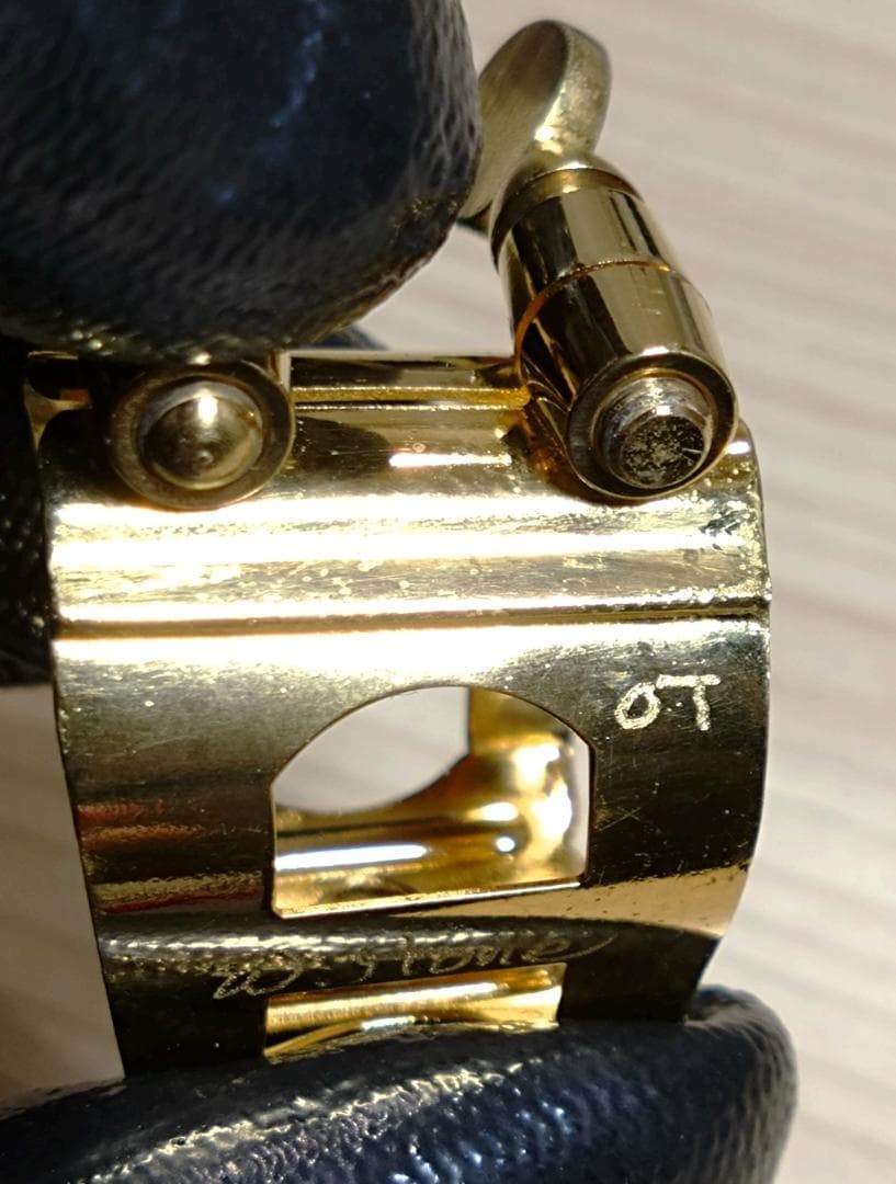 WoodStone テナーサックス用リガチャー Otto Linkメタル用