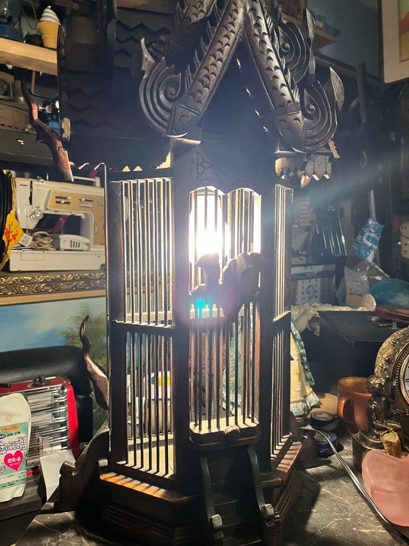 タイ様式木製電灯 、タイ様式木製ブラケット 、タイ様式鳥籠 、タイ