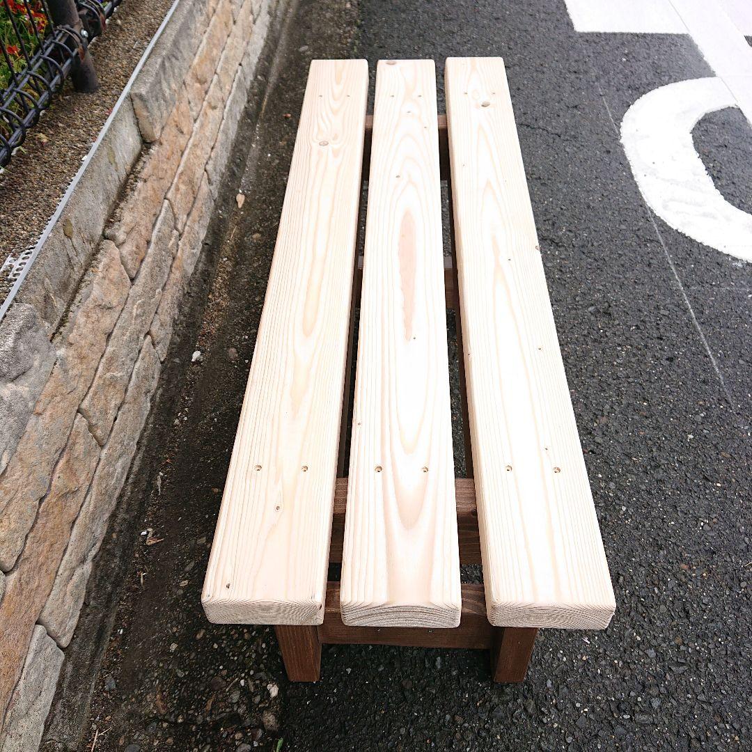 ベンチ 木製 90cmタイプ 丈夫 多目的 踏み台 椅子 スツール 屋外用