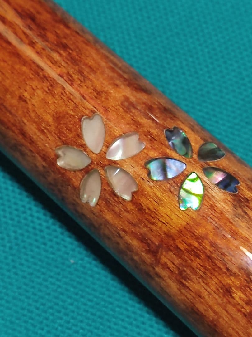 【ラスト1本】桜インレイ・プレイキュー・ラジアル・12ｍｍ