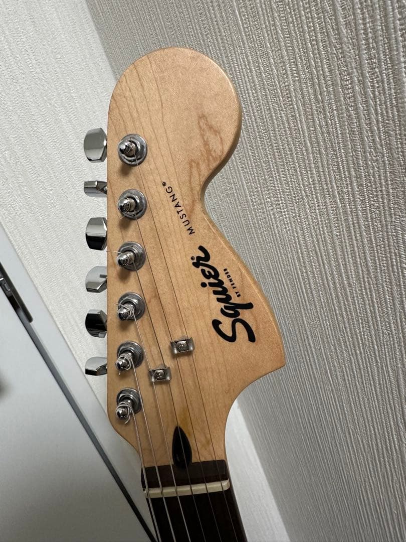 Squier Mustang エレキギター ソニックグレー - メルカリ