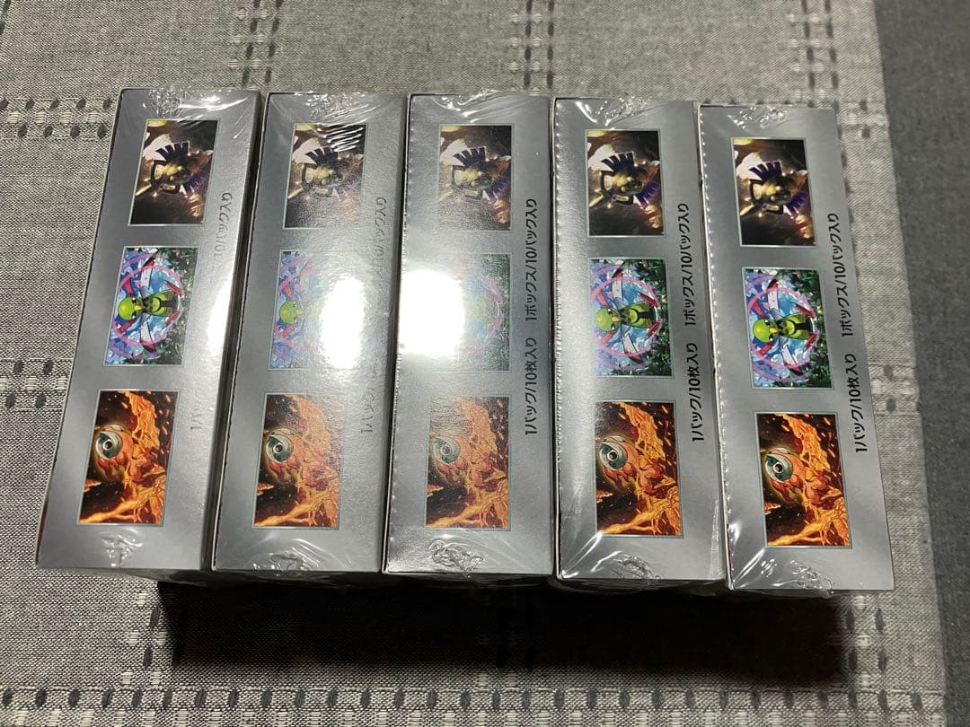 ポケモンカードゲーム テラスタルフェスex シュリンク付き　5BOX