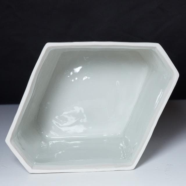 高野昭阿弥 菱馬水指 共箱 茶道具 染付 平安 - メルカリ