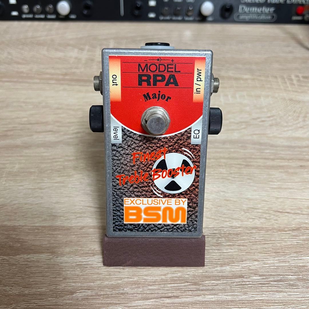 ［レア美品］BSM / RPA Major BSMmodel RPA major 【トレブルブースター】【Rare!】【金利0%!】商品