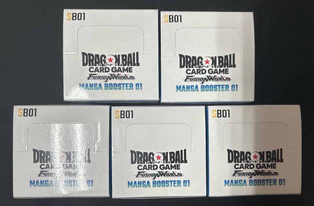 ドラゴンボール フュージョンワールド MANGA BOOSTER 01 5箱
