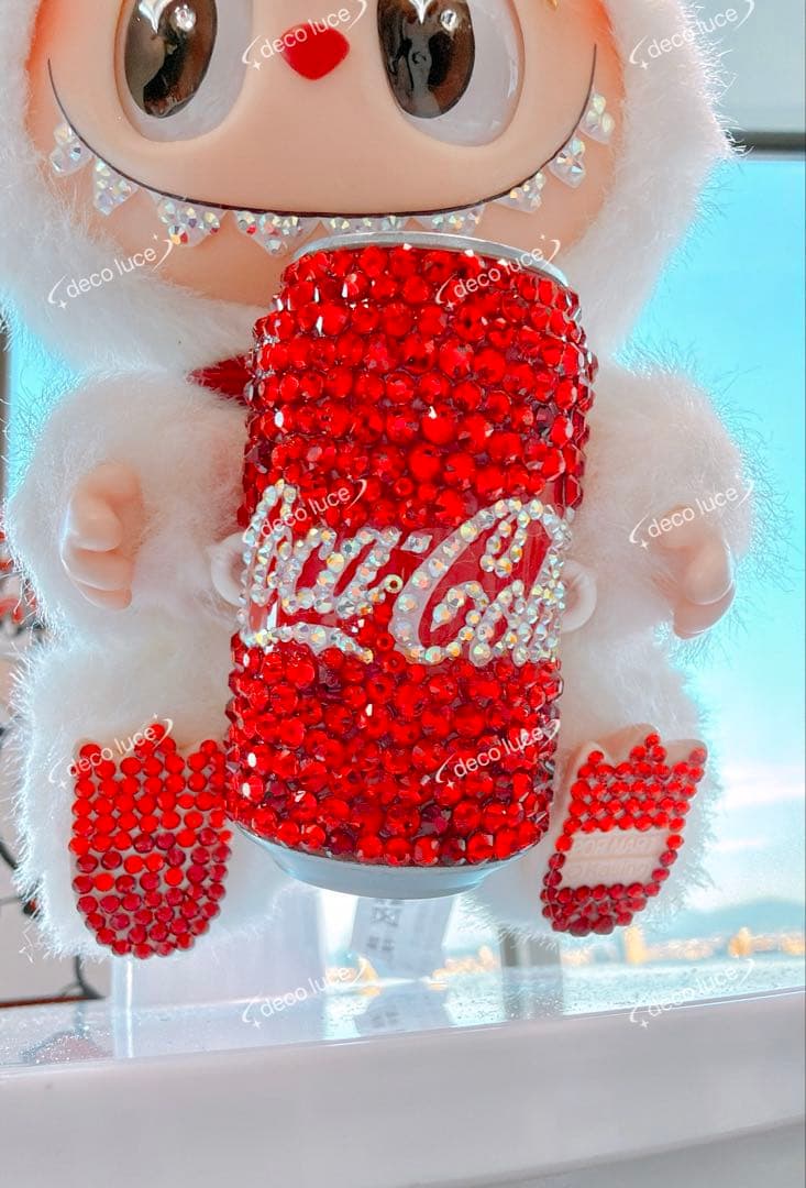 THE MONSTERS コカ・コーラ コカコーラ 缶 スワロフスキー ラブブ