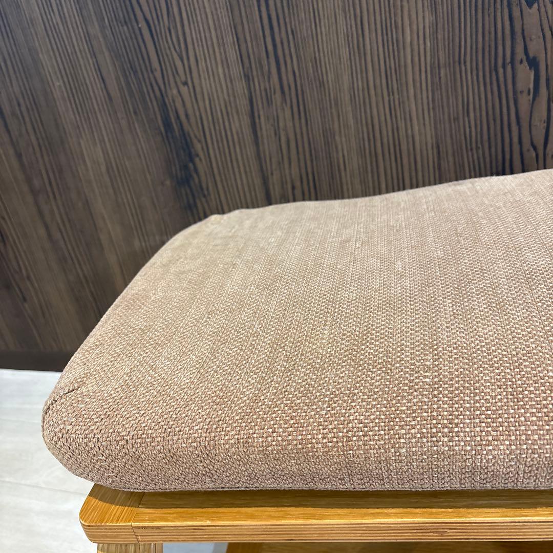 無印良品 リビングでもダイニングでもつかえるベンチ・2 オーク材 オットマン