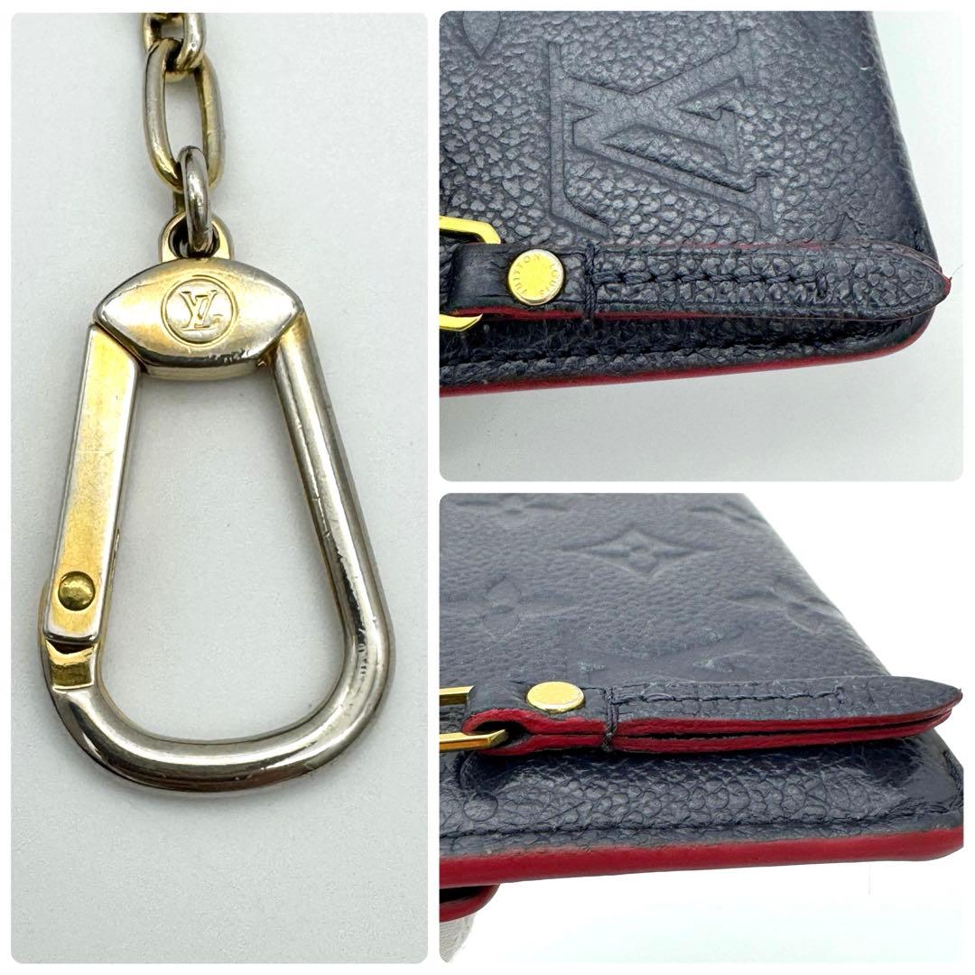 ルイヴィトン ポシェット クレ モノグラム アンプラント マリーヌルージュ