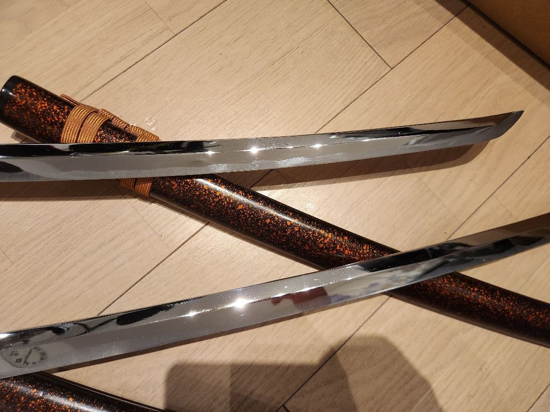 模造刀　 大小2本セット　茶拵え　脇差