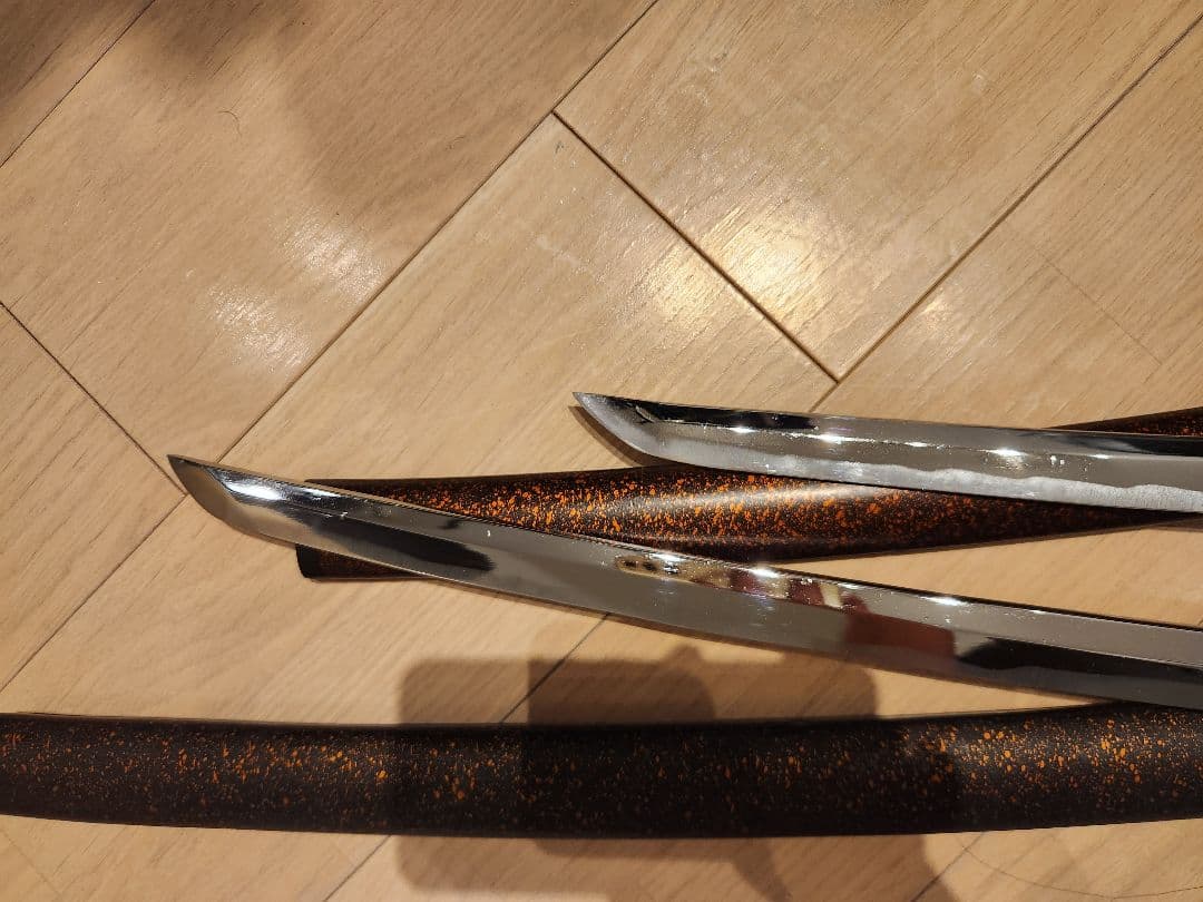 模造刀　 大小2本セット　茶拵え　脇差