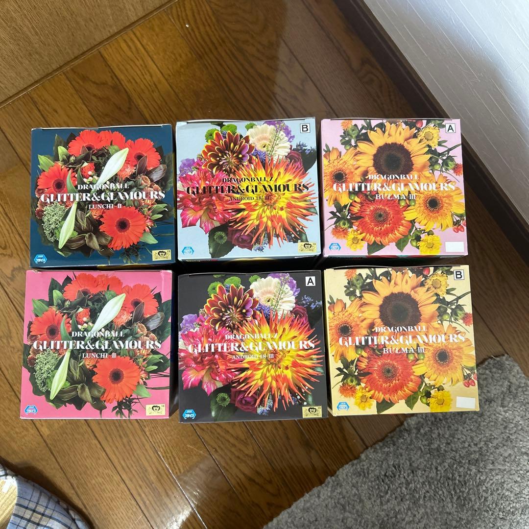 未開封)Glitter&Glamorous ドラゴンボール フィギュア 6種