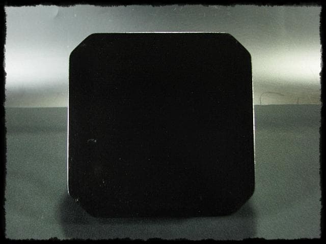 一閑 黒 縁高 片木目 平安 昭斎 渕高重 茶道具 主菓子 菓子器 f200