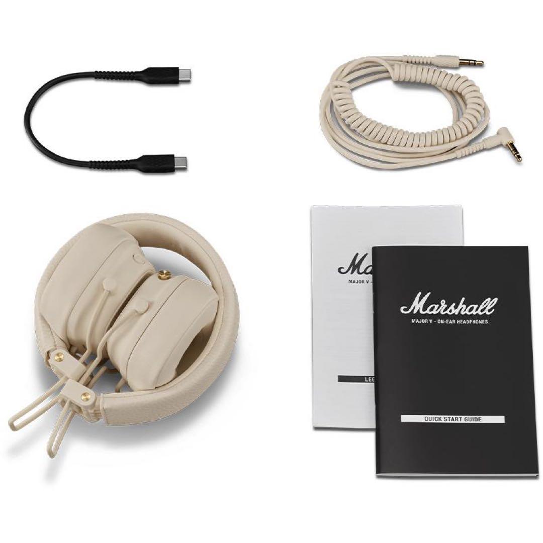 新品未開封】Marshall. マーシャル MAJOR Ⅴ CREAM - メルカリ